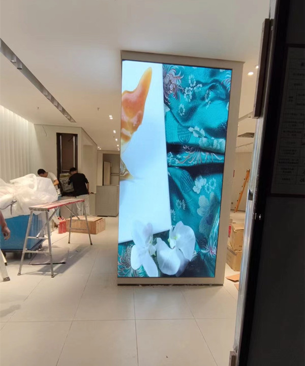 陈仓商场门店转角LED显示屏